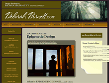 Tablet Screenshot of deborahburnett.com